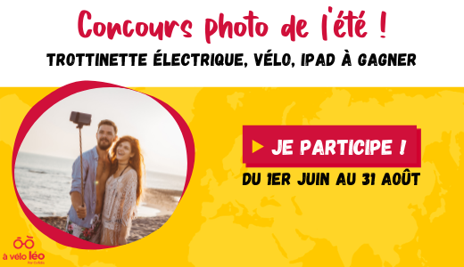 concours été 2021 à vélo léo