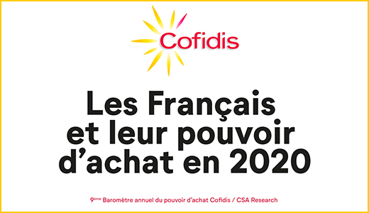 Français pouvoir achat 2020