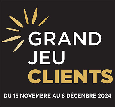 Grand Jeu Clients - Du 15 novembre au 08 décembre 2024
