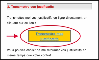 Capture télécharger justificatifs