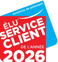 Élu service client de l'année 2026 - Solutions de paiement