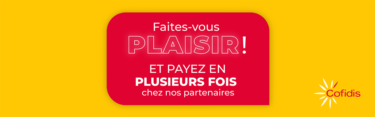 Faites vous plaisir, payez en plusieurs fois